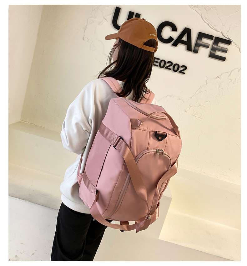 ボストンバッグ 多機能スポーツバッグ 旅行用 リュックにもなる2WAY 35L