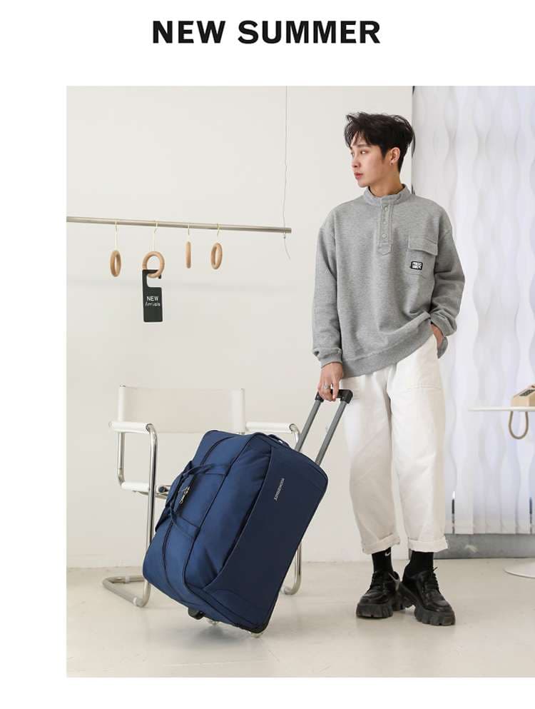 多機能キャスター付きボストンバッグ キャリーケース 35L 60L