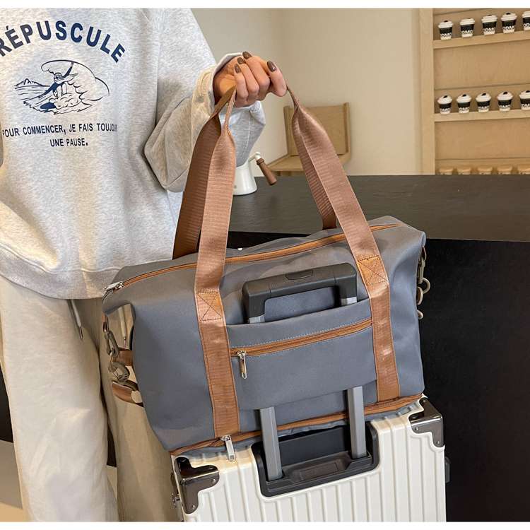 軽量大容量 ボストンバッグ 拡張可能 40L