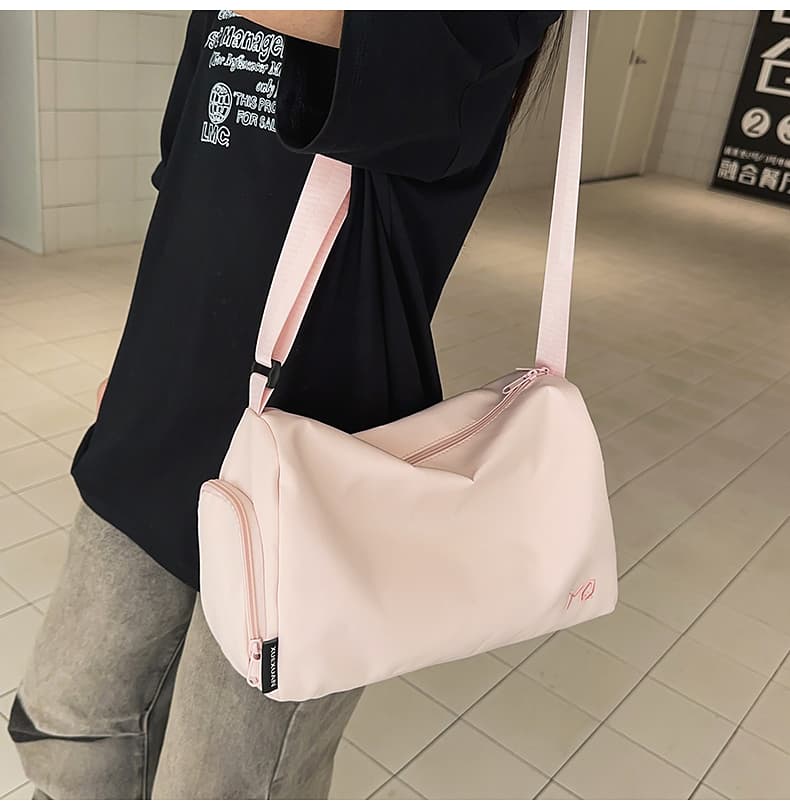ボストンバッグ 軽やか旅行ミニボストン パステルカラー 4色展開