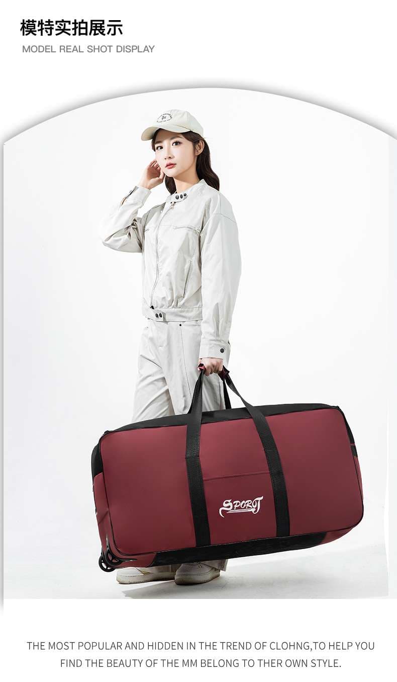 多機能大容量ボストンバッグ 旅行用キャリーケース 125L