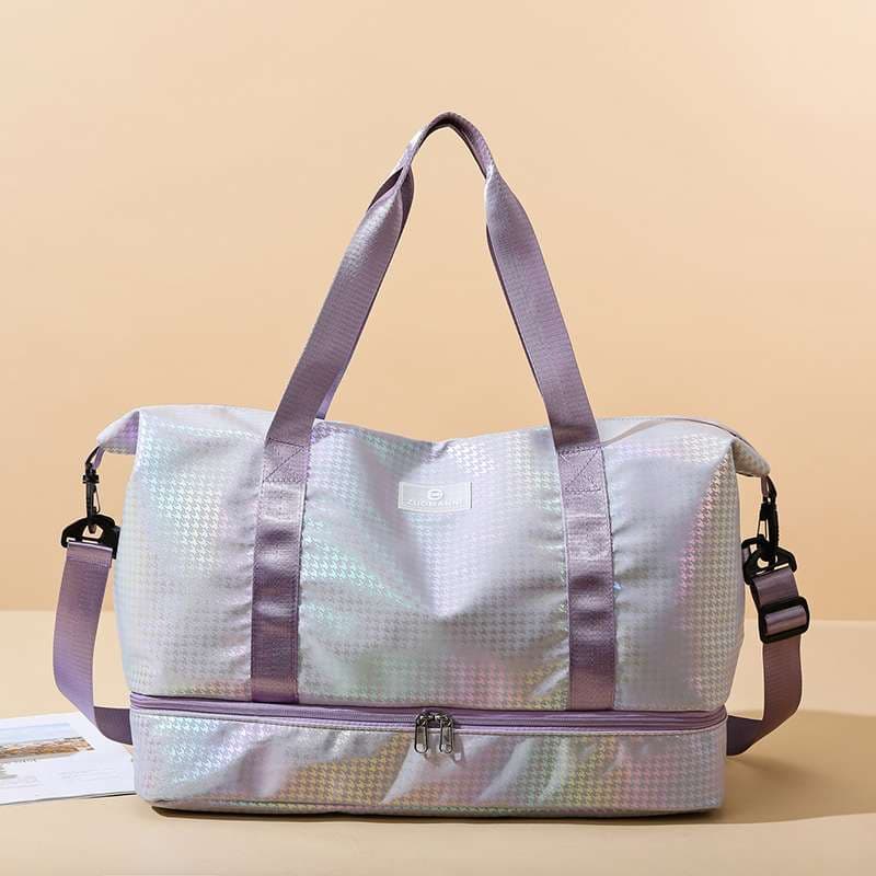 多機能ホログラムボストンバッグ 30L