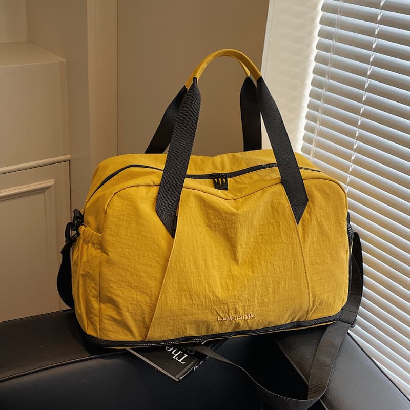 ボストンバッグ 軽量シンプル 拡張可能 旅行ボストン 5色展開