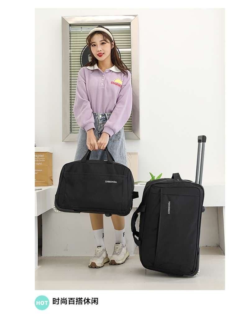 多機能キャスター付きボストンバッグ キャリーケース 35L 60L