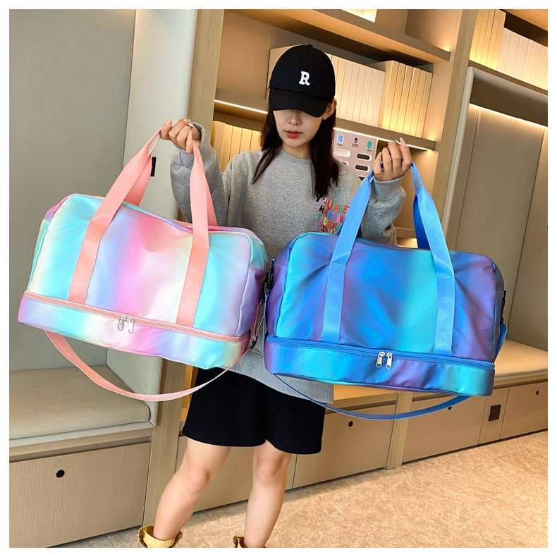 パステルグラデーションボストンバッグ 35L