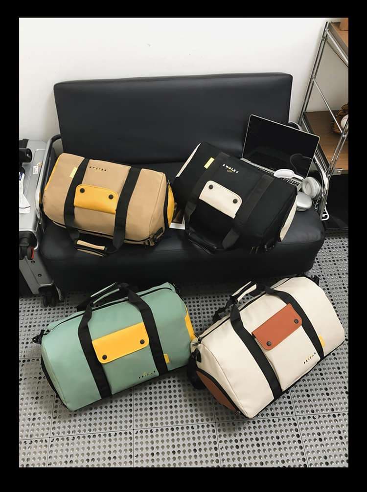ボストンバッグ スポーティーな多機能ダッフルバッグ 15L 30L