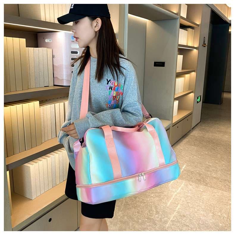 パステルグラデーションボストンバッグ 35L