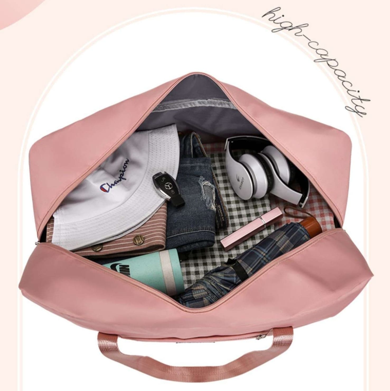 大容量ファッションボストンバッグ 旅行用 15L 20L 30L 65L