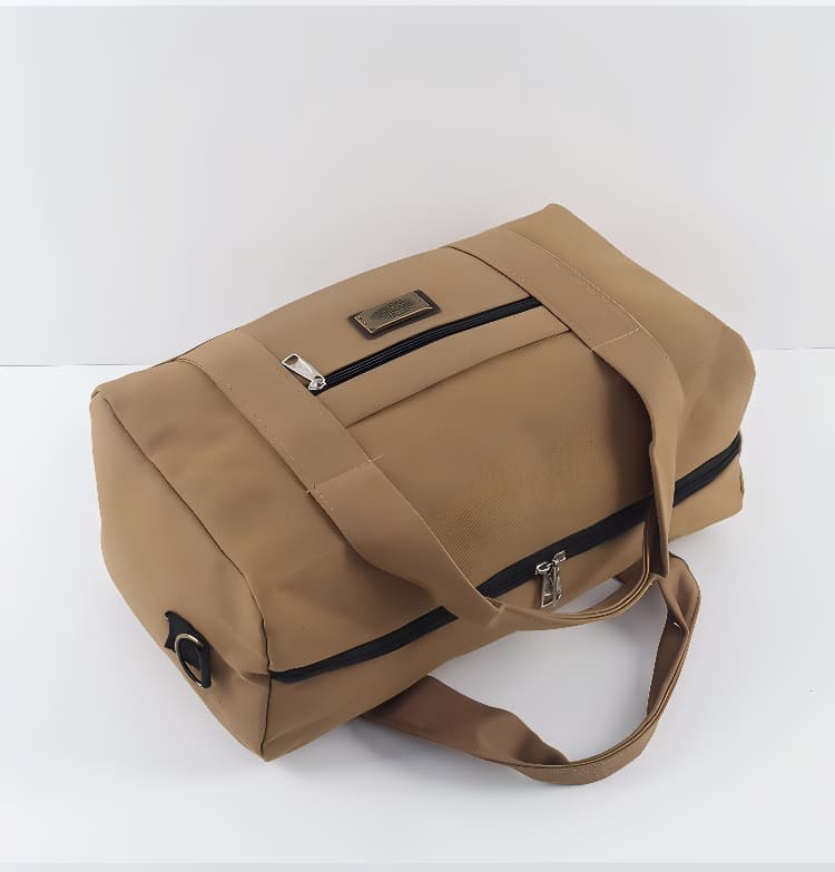 キャンバス素材 大容量トラベルボストンバッグ 20L 30L 45L