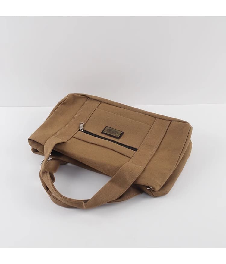 キャンバス素材 大容量トラベルボストンバッグ 20L 30L 45L