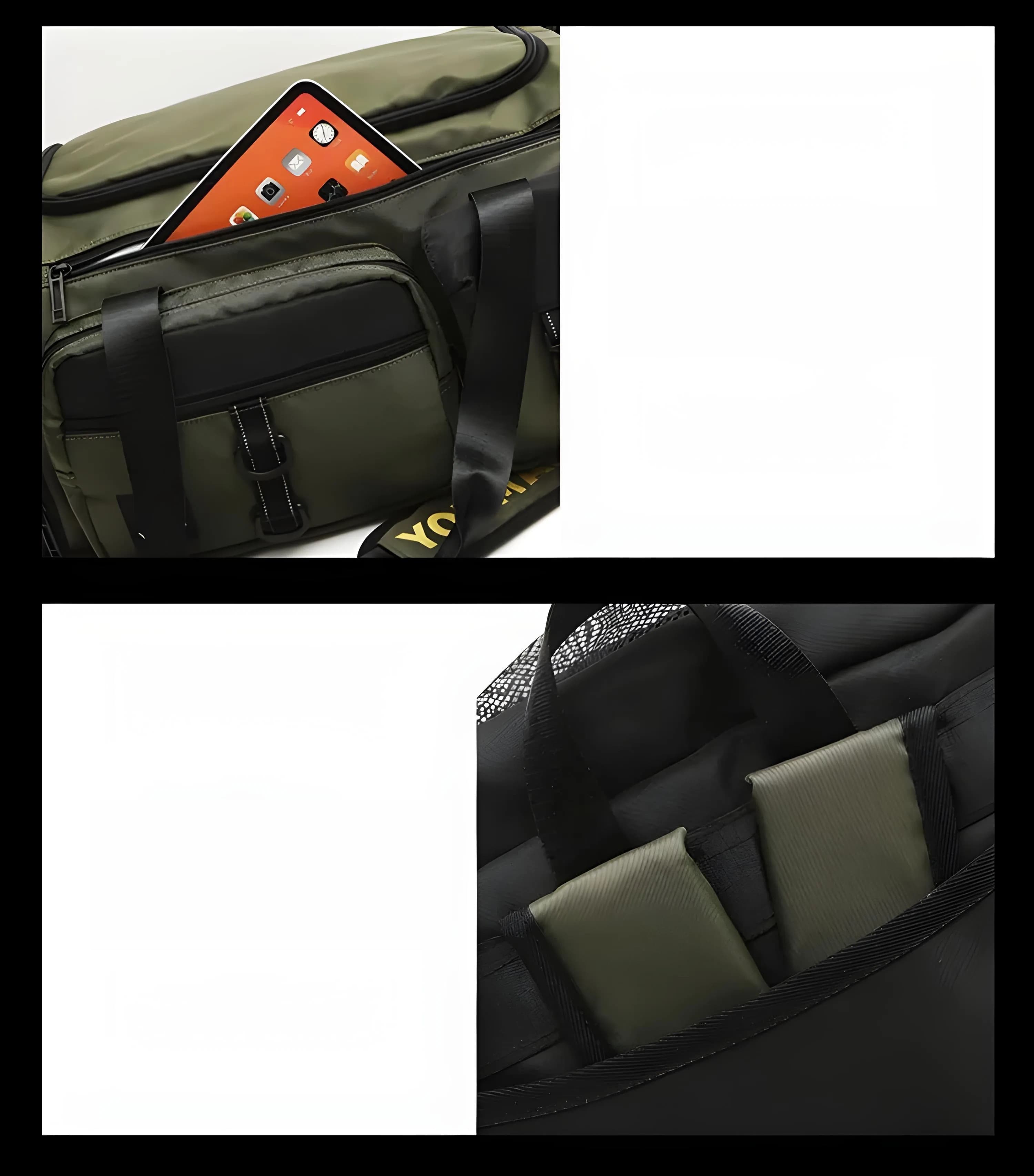 多機能トラベルボストンバッグ 35L