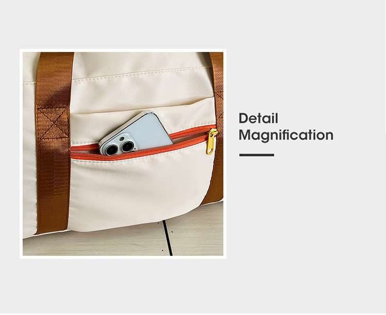 マルチポケット付き軽量ボストンバッグ 25L