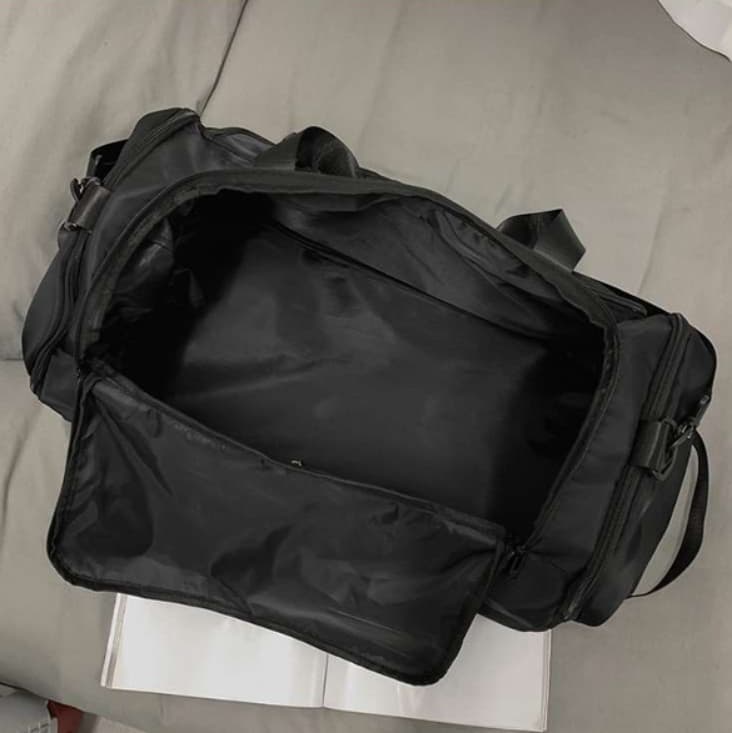 大容量マルチポケットボストンバッグ 35L