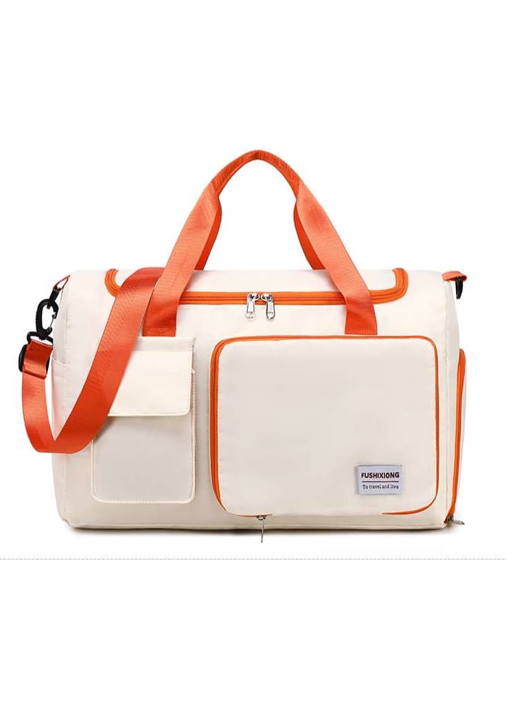 大容量マルチポケットボストンバッグ 30L