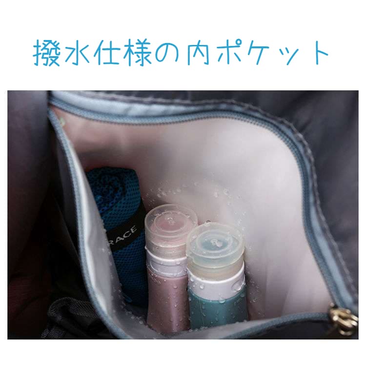 ボストンバッグ 多機能ポケット付き大容量トラベルバッグ 全8色展開 25L