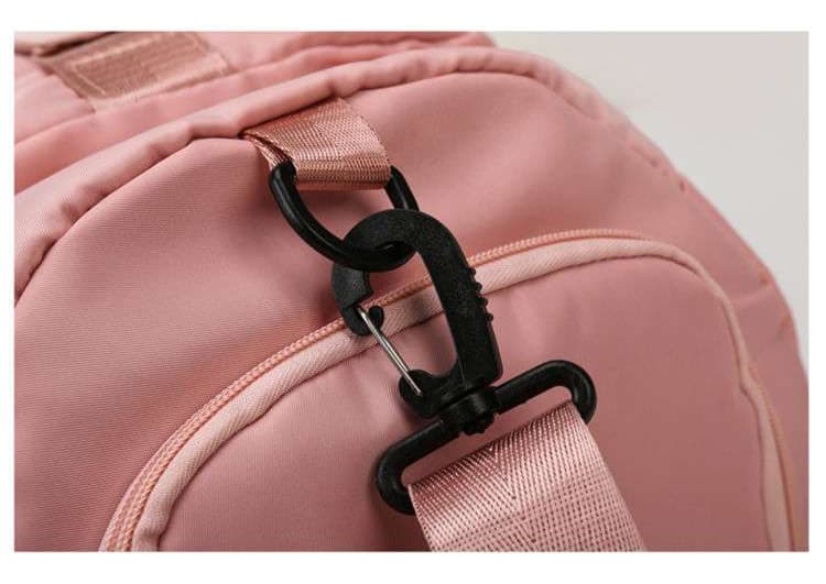 ボストンバッグ 多機能ポケット付き大容量トラベルバッグ 全8色展開 25L