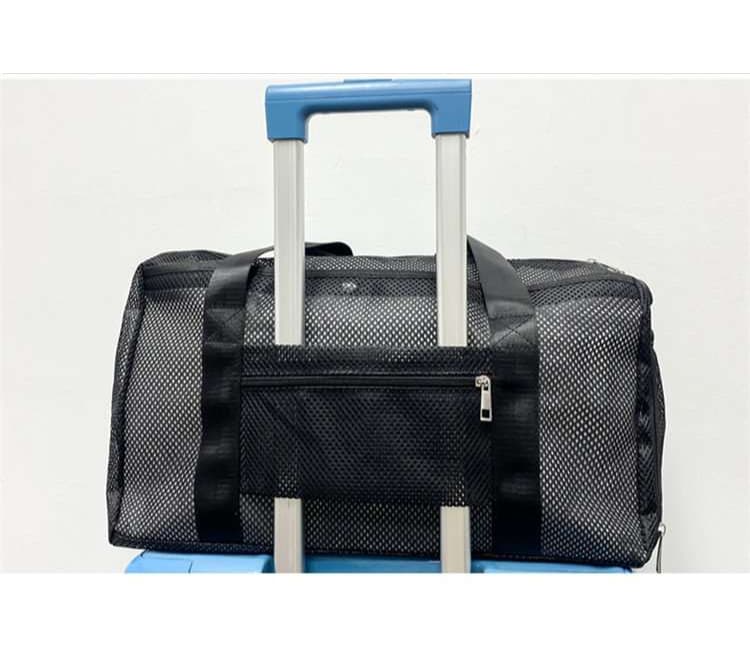 メッシュ素材 軽量ボストンバッグ 25L