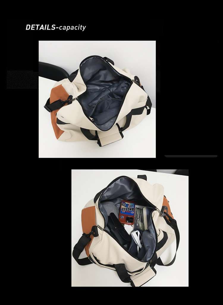 ボストンバッグ スポーティーな多機能ダッフルバッグ 15L 30L