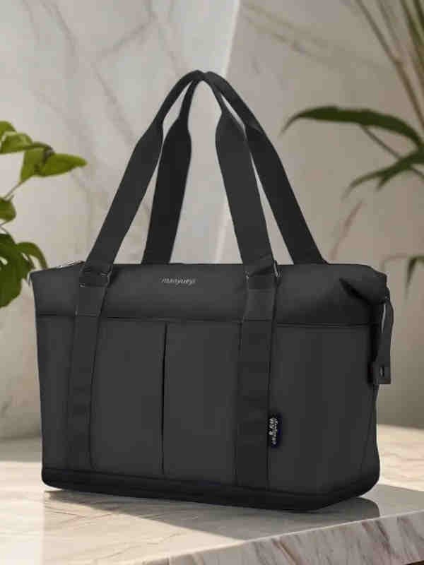 ボストンバッグ ツートーン 拡張可能 軽量 10色展開