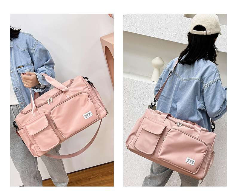 マルチポケット付き大容量ボストンバッグ 25L