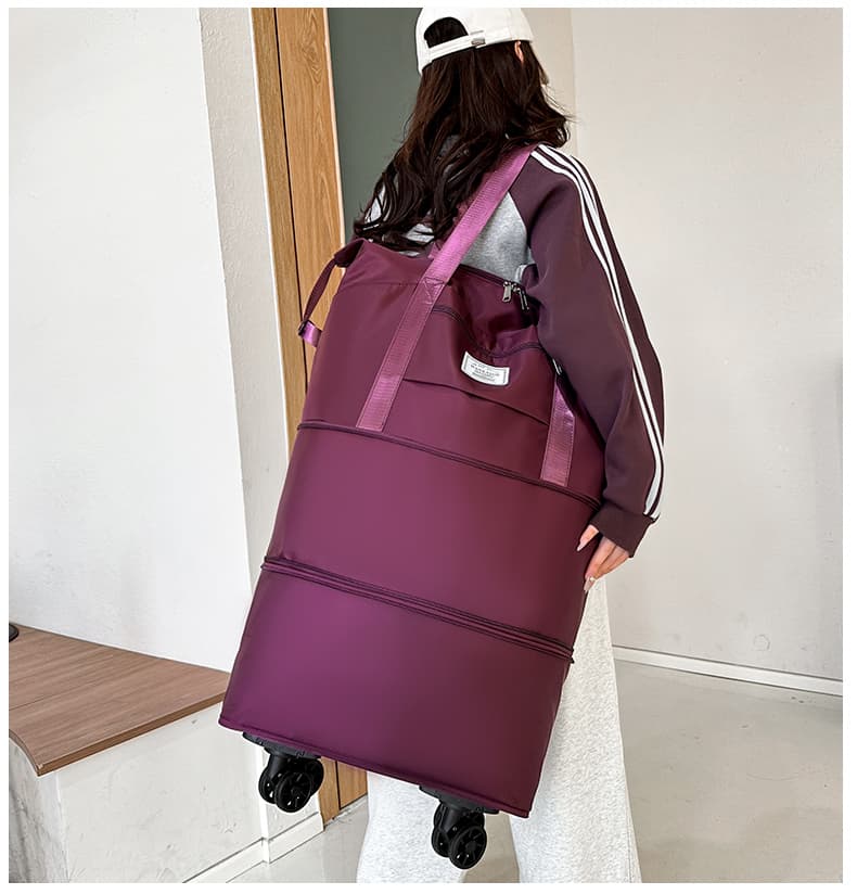 ボストンバッグ 伸縮自在トラベルボストン