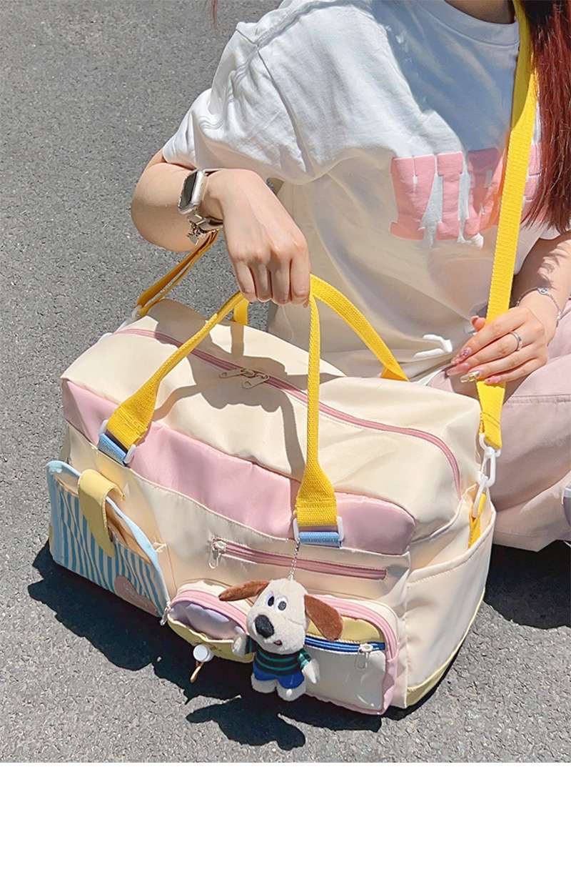 ボストンバッグ ゆめかわ☆ポーチ付きお出かけバッグ