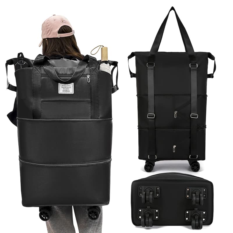 ボストンバッグ 伸縮自在トラベルボストン