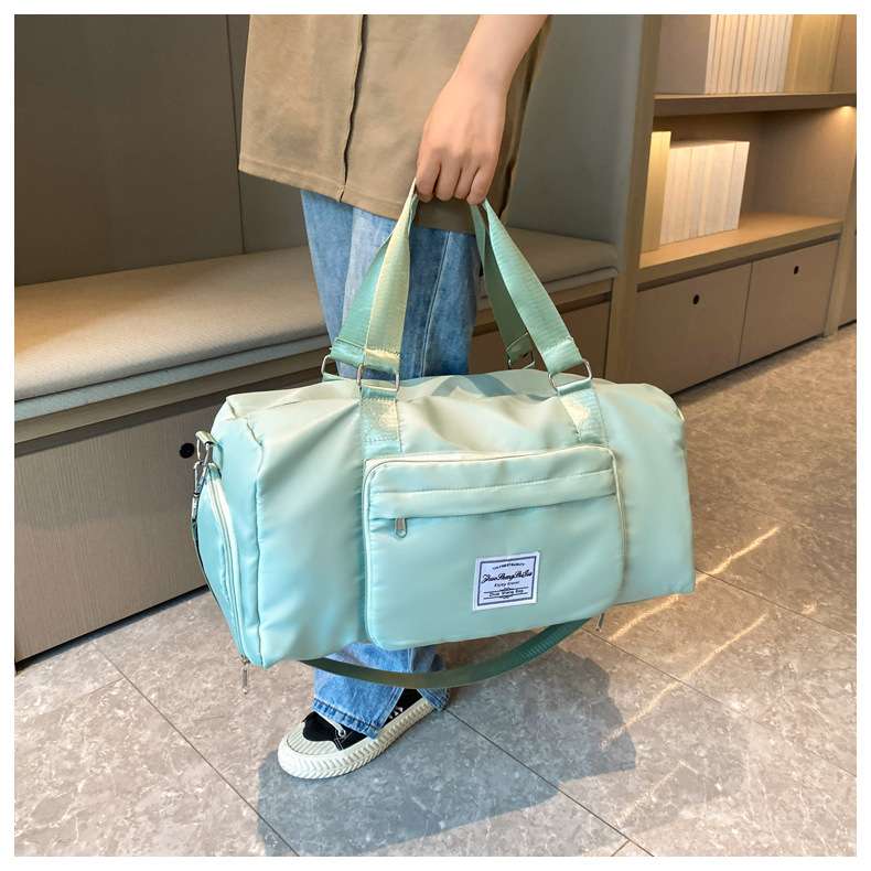 多機能シューズ収納付き旅行ボストンバッグ 30L