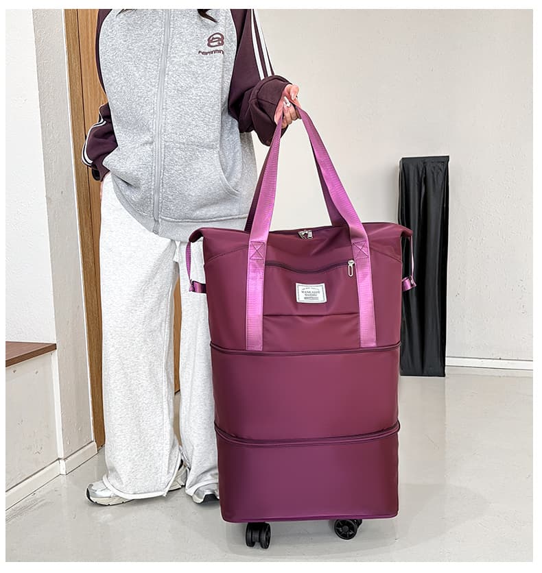 ボストンバッグ 伸縮自在トラベルボストン