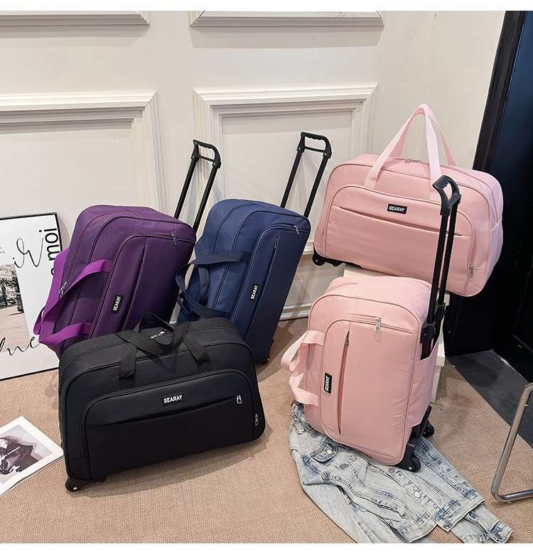 ボストンバッグ 軽量キャスター付き旅行バッグ
