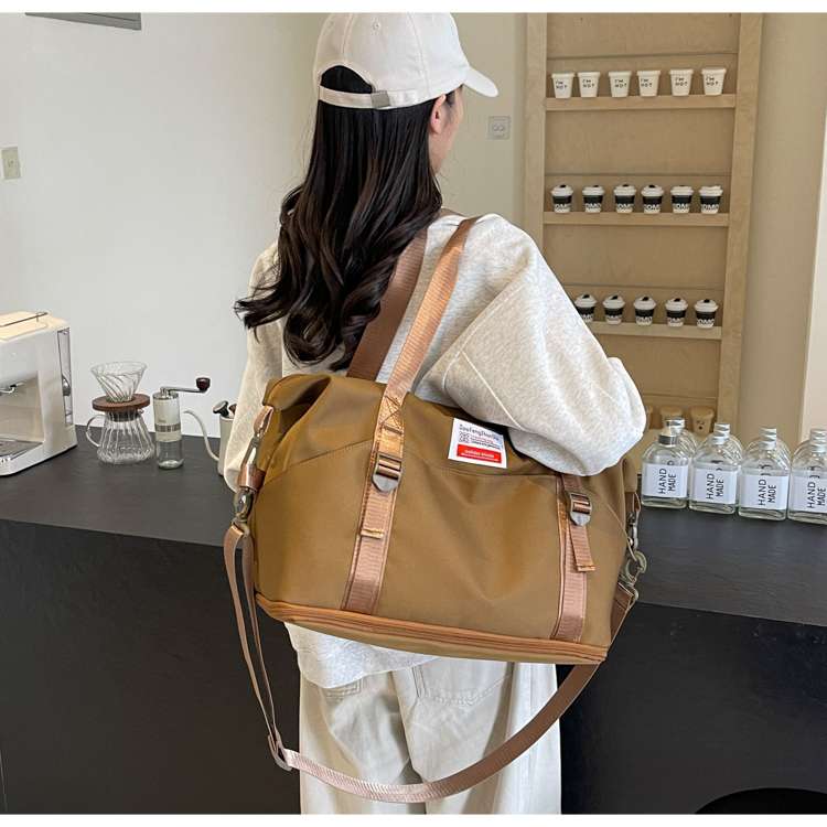 軽量大容量 ボストンバッグ 拡張可能 40L