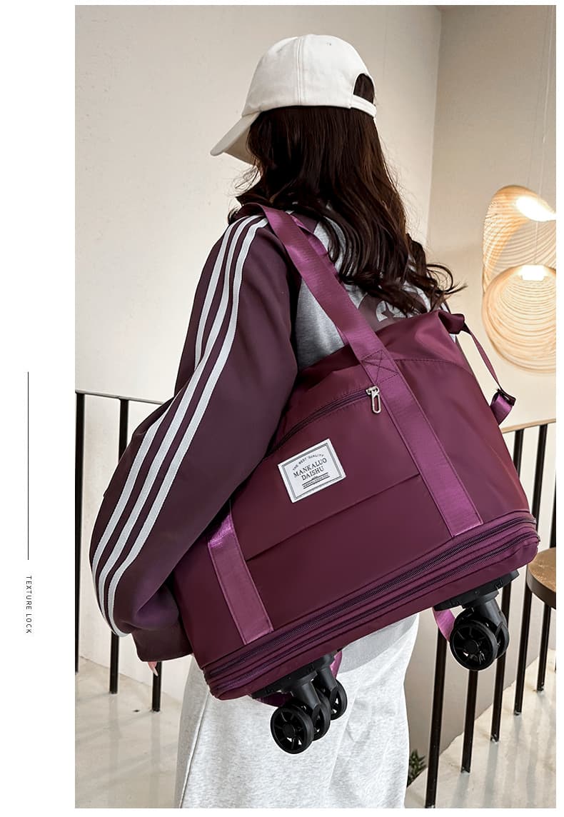 ボストンバッグ 伸縮自在トラベルボストン