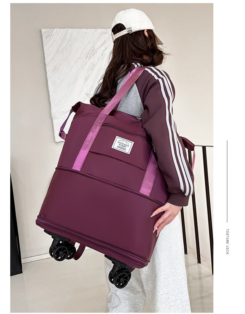 ボストンバッグ 伸縮自在トラベルボストン