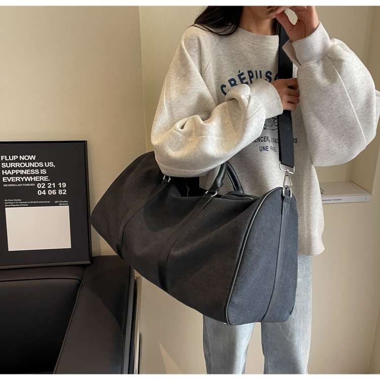 大容量軽量ボストンバッグ 旅行用キャリーオン 35L