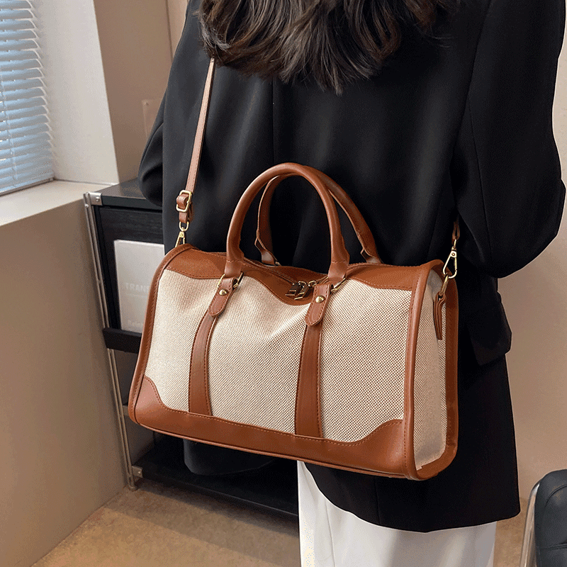 2トーンキャンバスボストンバッグ 5L 20L
