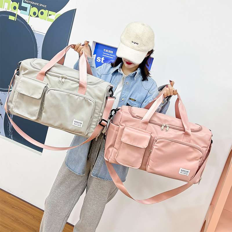 マルチポケット付き大容量ボストンバッグ 25L