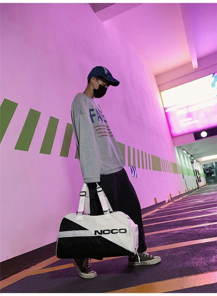 スタイリッシュ ボストンバッグ 35L 旅行用