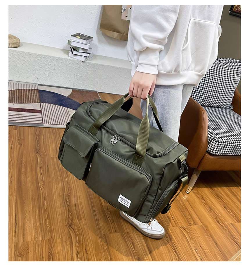 マルチポケット付き大容量ボストンバッグ 25L
