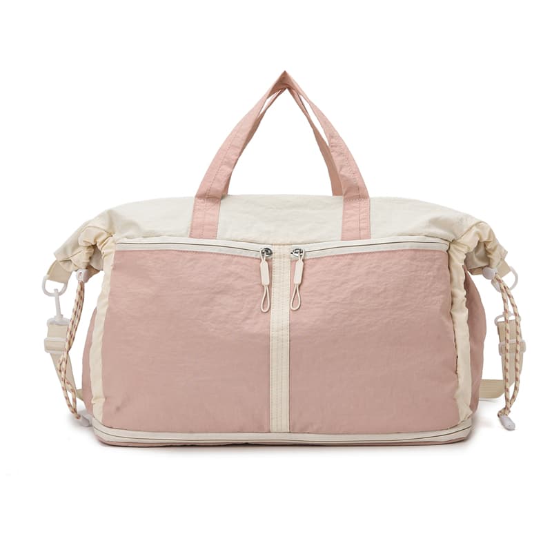 ボストンバッグ 軽量バイカラーボストン 拡張可能 5色展開