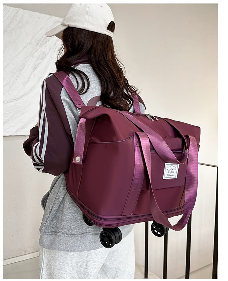 ボストンバッグ 伸縮自在トラベルボストン