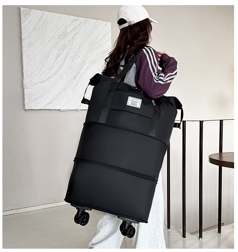 ボストンバッグ 伸縮自在トラベルボストン