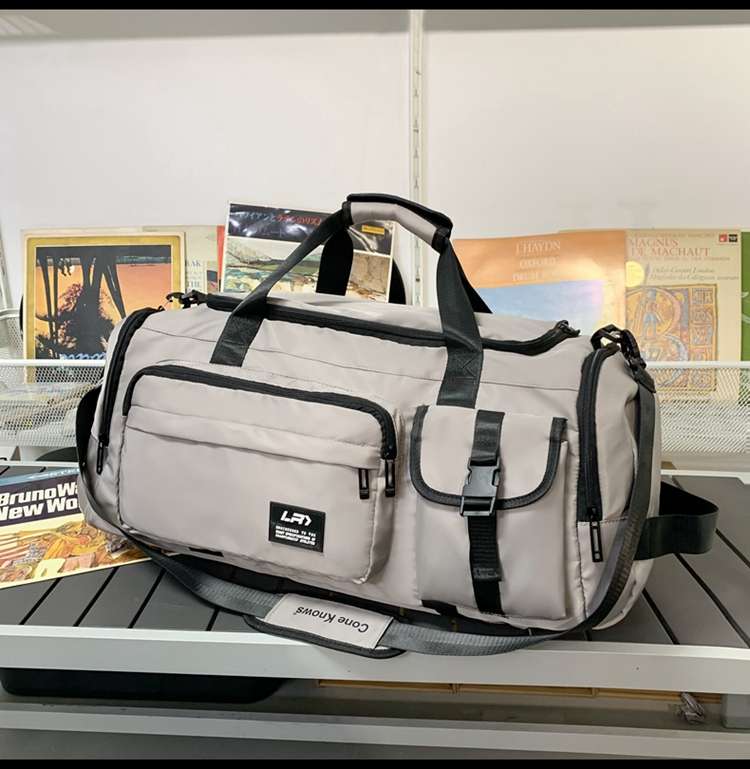 大容量マルチポケットボストンバッグ 35L