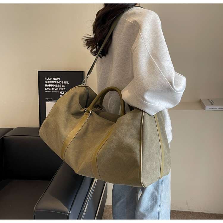 大容量軽量ボストンバッグ 旅行用キャリーオン 35L