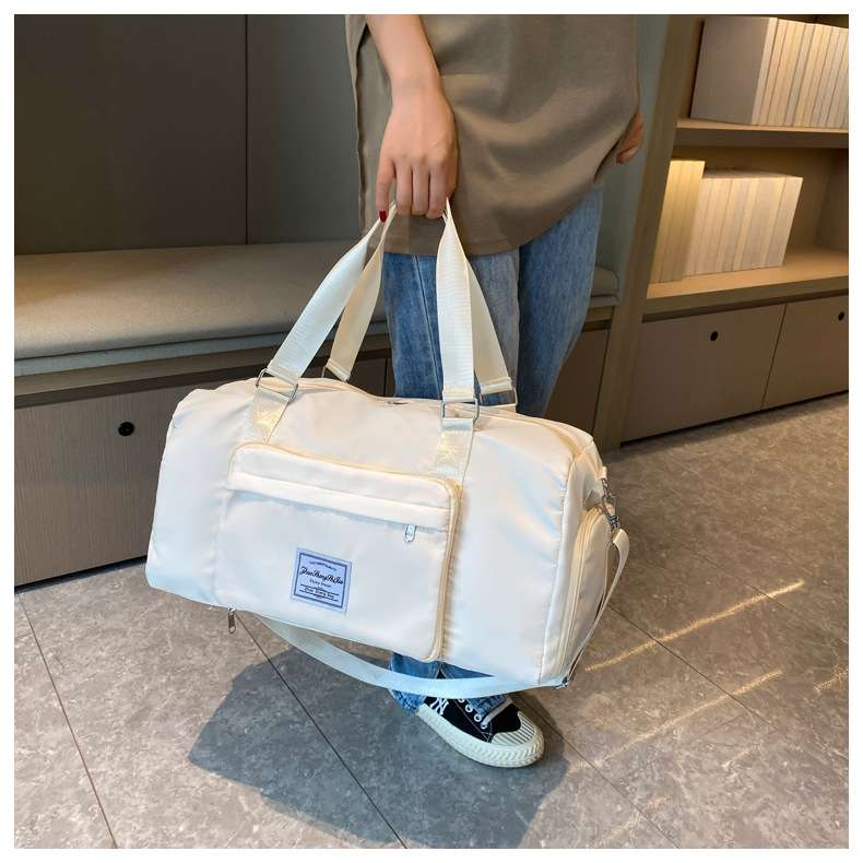 多機能シューズ収納付き旅行ボストンバッグ 30L