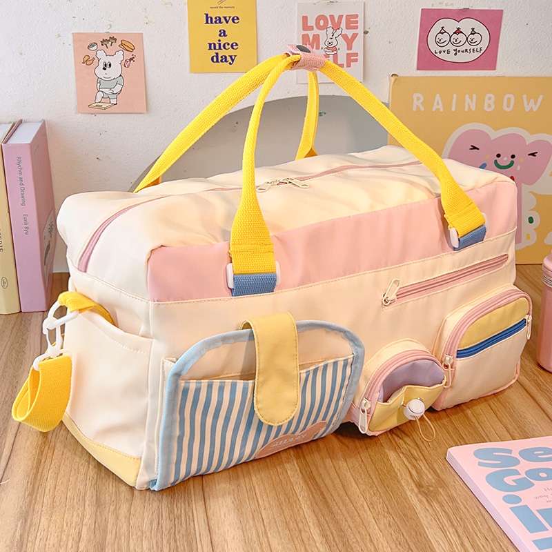 ボストンバッグ ゆめかわ☆ポーチ付きお出かけバッグ