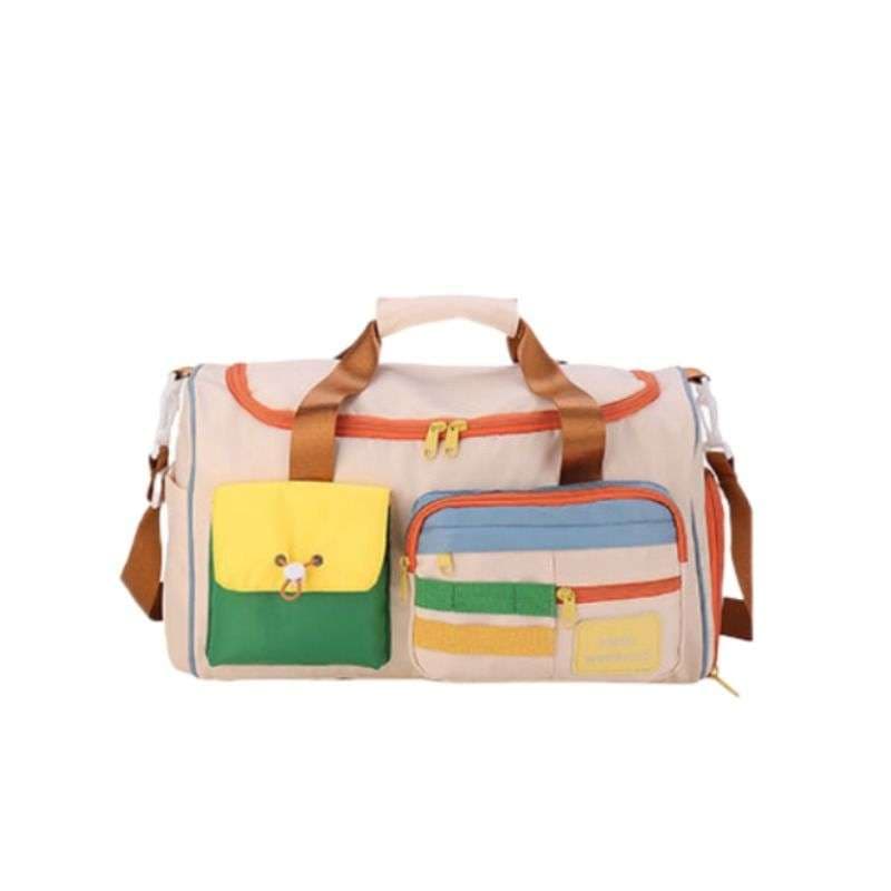 マルチポケット付き軽量ボストンバッグ 25L