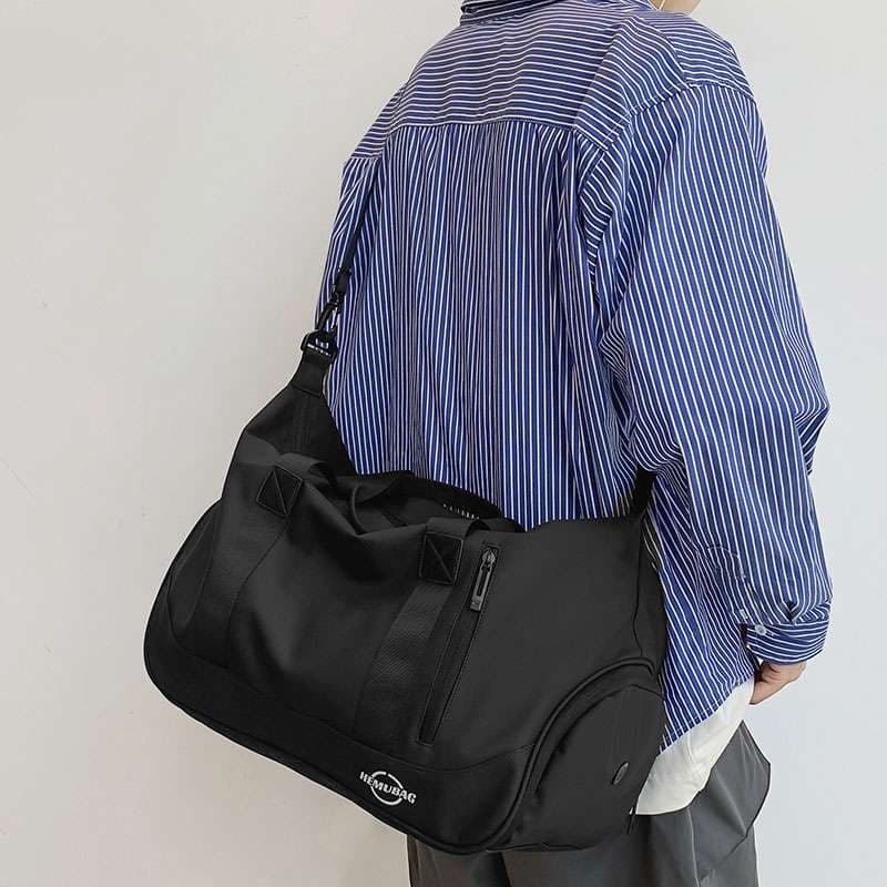 大容量シンプルボストンバッグ 修学旅行 30L