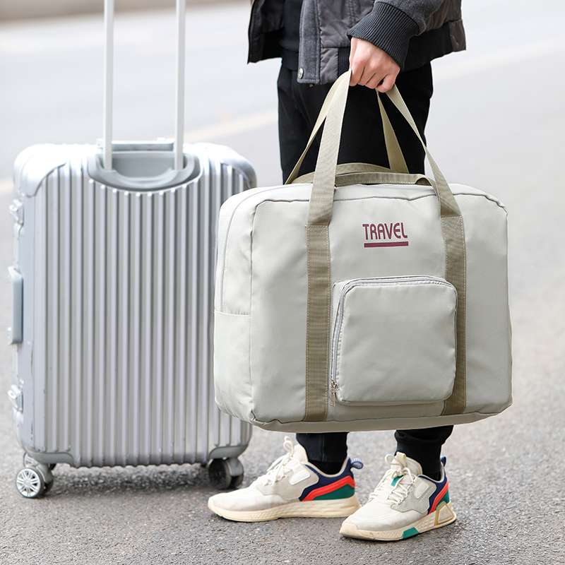 旅行用折りたたみボストンバッグ
