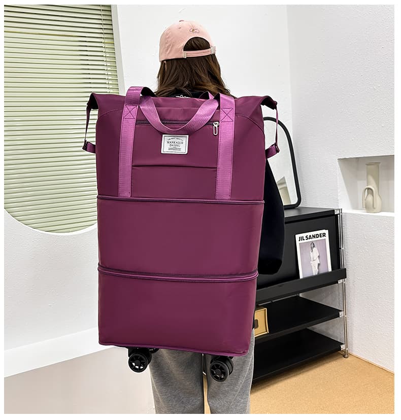 ボストンバッグ 伸縮自在トラベルボストン