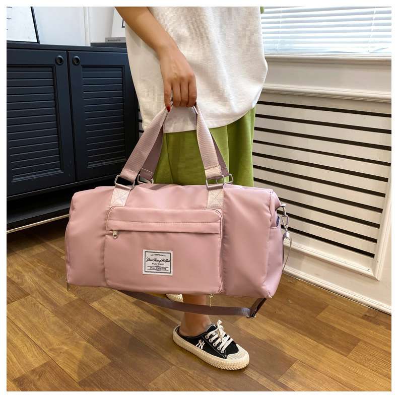 多機能シューズ収納付き旅行ボストンバッグ 30L